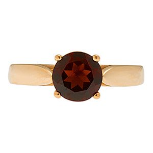 Gold Mozambique Garnet Ring R0076