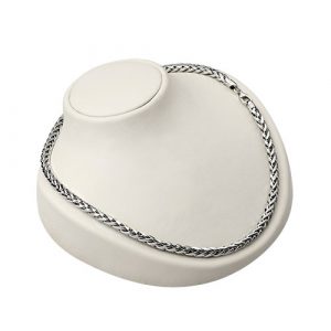 9ct White Gold 18" Necklace N00007