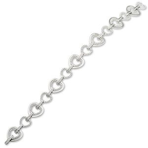 18ct White Gold Diamond Bracelet Bla00018