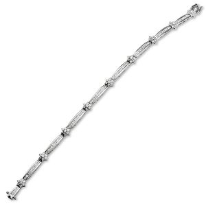 18ct White Gold Diamond Bracelet Bla00021