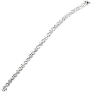 18ct White Gold Diamond Bracelet Bla00058