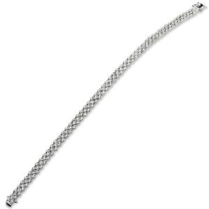 18ct White Gold Diamond Bracelet Bla00069