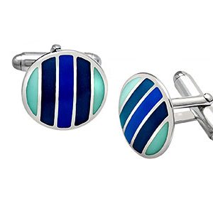 Cambridge Sterling Silver Cufflinks Ck00203