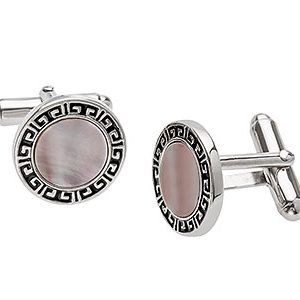 Mop Sterling Silver Cufflinks Soho Ck00056
