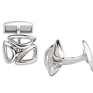 Merseyside Real Silver Cufflinks Ck00095