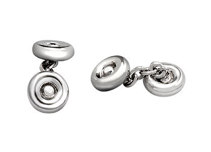 Bristol Sterling Silver Cufflinks Cck00245