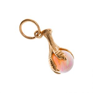 9ct Yellow Gold Oplex Claw Charm Cm00062