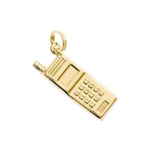 9ct Gold Mobile-Phone Charm Cm00114