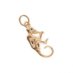 9ct Solid Gold Monkey Charm Cm00127