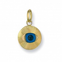 9ct-Gold Evil Eye Charm Cm00108 - Image 2