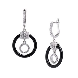 Real Silver Drop Earrings Eds00023