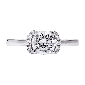 Real Silver & Cubic Zirconia Dress Ring Rs00001