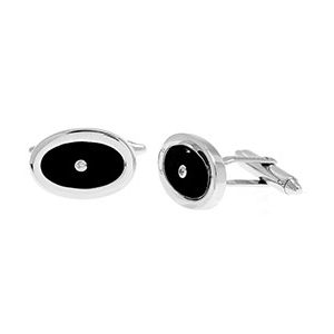 Onyx Cufflinks Diamond White Gold Cka00012