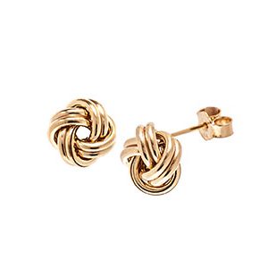 Smethwick Gold Knot Stud-Earrings Esp00011