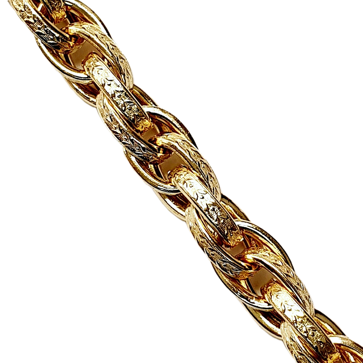 9ct Gold Rope Chain 8.5mm N00009 - Image 7