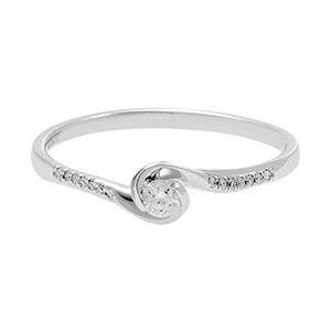 Camborne Diamond Crossover Ring Ra00554